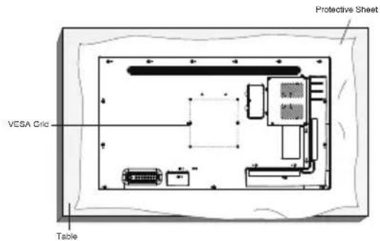 Protective Sheet VESA Grid Table