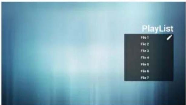 PlayList File 1 File 2 File 3 File 4 File 5 File 6 File 7