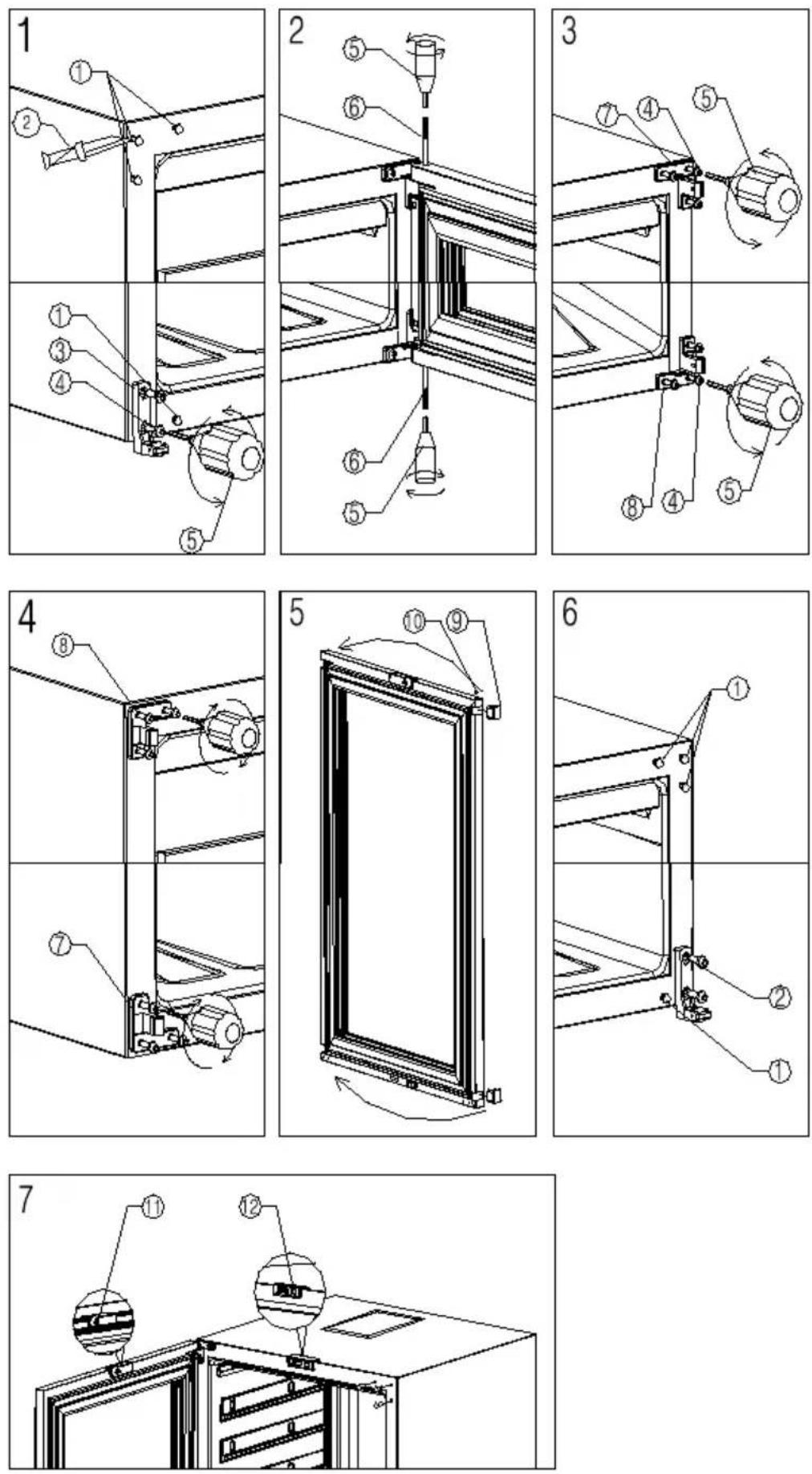 Ecotronic WCU3082-1BG - HANDLE INSTALLATION METHOD - 7