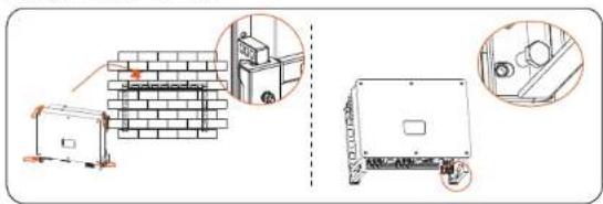 SolaX Power X3-MEGA G2 - Installation Steps of Mounting the Inverter on the Wall - 7