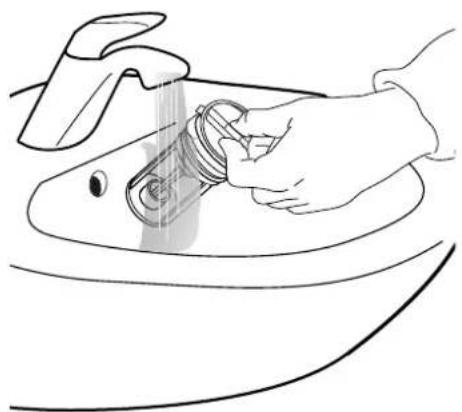 WHIRLPOOL FSCR 90432 - SIHTIEN PUHDISTAMINEN VEDENOTTOLETKUSSA - 15