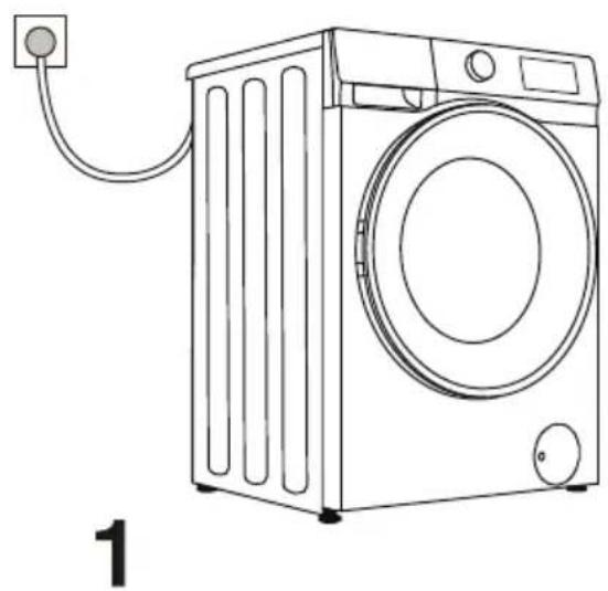 UPO PI712BS - KONEEN KYTKEMINEN PÄÄLLE - 1