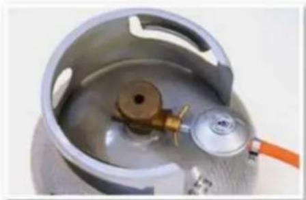 Sunwind Miniflame - Generell användning av gasolregulator (POL). - 1