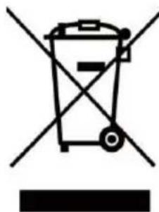 Symbol of a trash bin crossed with no text or numbers, representing environmental restriction (no text present)
