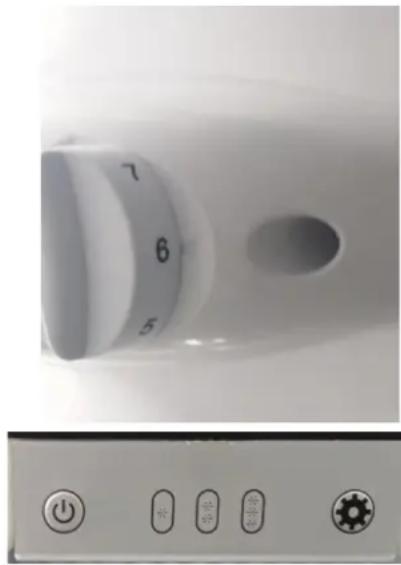 Sunwind Nova 116l - Lämpötilan säätö - 1