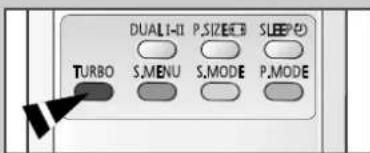 DUALI-II P.SIZEEB SLEEP(D) TURBO S.MENU S.MODE P.MODE