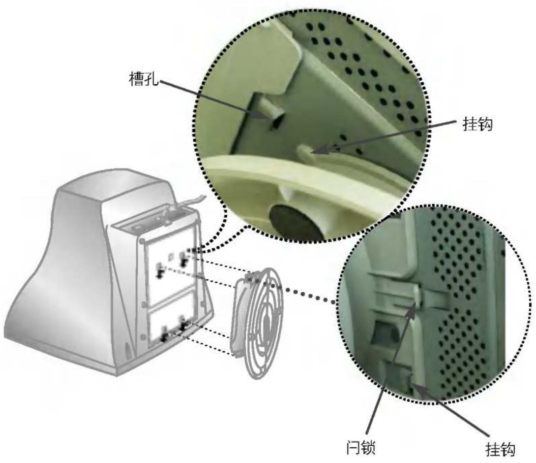 槽孔 挂钩 闩锁 挂钩