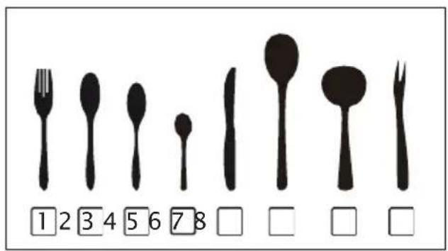 12345678 □ □ □ □