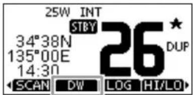 25W INT STBY 34°38N 135°00E 14:30 26 DUP SCAN DW LOG HI/LO