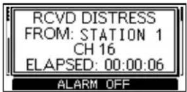 ICOM IC-M330J - Distressコール(遭難信号)を受信すると - 1