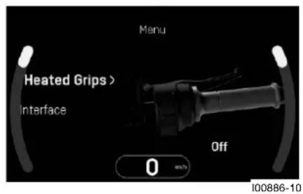 Manu Heated Grips > Interface Off 0 HUSTY 100886-10