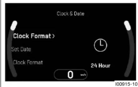 HUSQVARNA Vitpilen 401 (2025) - Clock Format - 1
