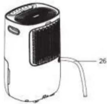 Meaco MeacoDry ABC - 9a. JATKUVA VEDEN TYHJENNYS -MeacoDry ABC 20 litrainen - 2