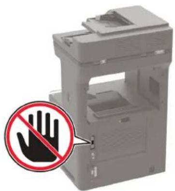 LEXMARK MX822 - Huomautuksia: - 1