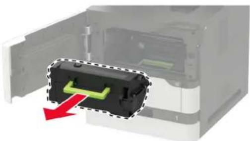 LEXMARK MX822 - Värikasetin vaihtaminen - 2