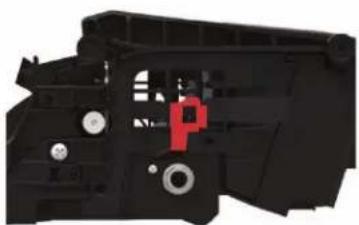 LEXMARK MX822 - Pystysuuntaiset tummat raidat ja puuttuva tuloste - 3