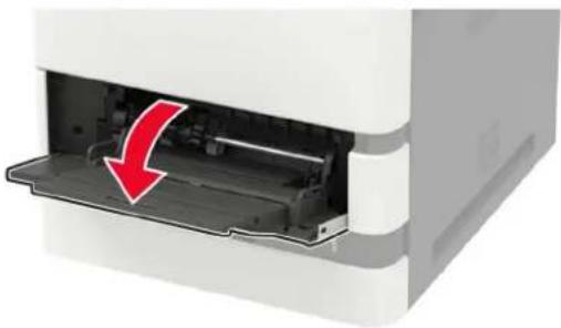 LEXMARK MX822 - Monisyöttölaitteen täyttö - 1