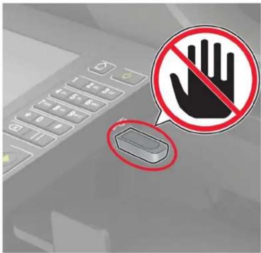 LEXMARK MX822 - Huomautuksia: - 1