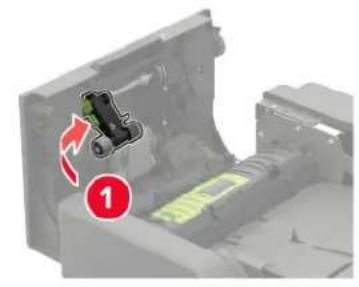 LEXMARK MX822 - Automaattisen asiakirjansyöttölaitteen nostorullan puhdistaminen - 4