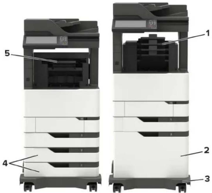 LEXMARK MX822 - Varusteltu malli - 1
