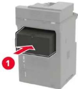 LEXMARK MX822 - Nidonnan viimeistelijän asentaminen - 2