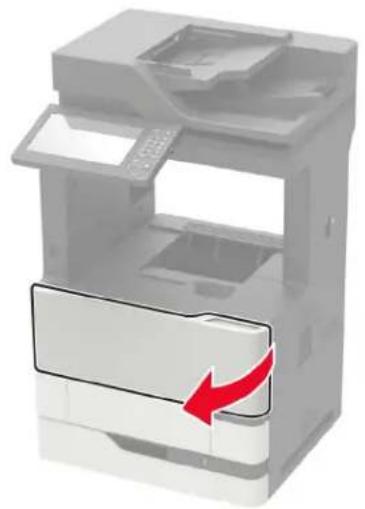 LEXMARK MX822 - Siirtorullan vaihtaminen - 1
