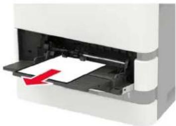 LEXMARK MX822 - Paperitukos monisyöttölaitteessa - 1