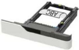 LEXMARK MX822 - Valinnaisen 550 arkin lokeron täyttäminen - 8