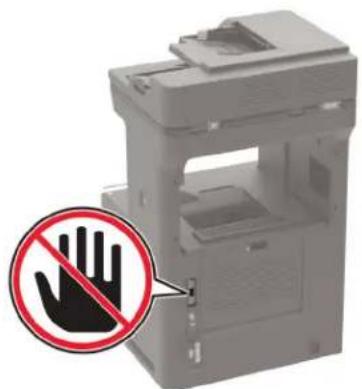 LEXMARK MX822 - Huomautuksia: - 1