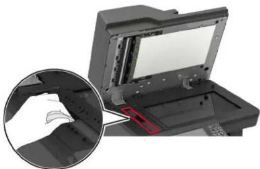 LEXMARK MX822 - Skannerin puhdistaminen - 2
