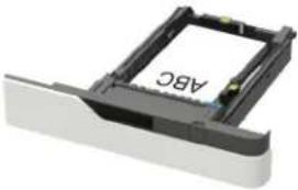 LEXMARK MX822 - Valinnaisen 550 arkin lokeron täyttäminen - 10