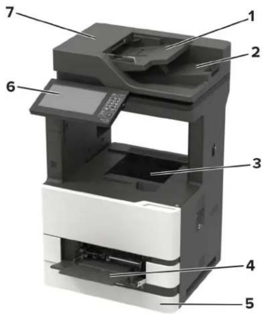 LEXMARK MX822 - Perusmalli - 1