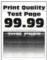 LEXMARK MX822 - Vaakasuuntaiset vaaleat juovat - 1