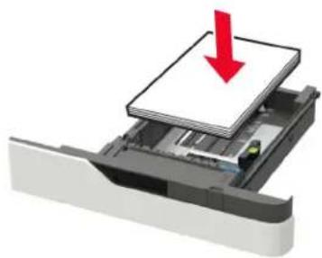 LEXMARK MX822 - Lisää paperi oikein - 2