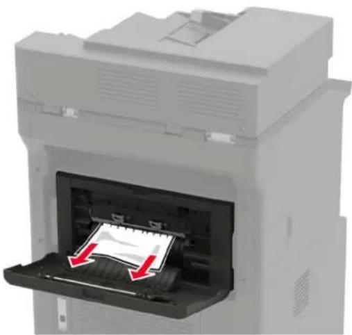 LEXMARK MX822 - Paperitukos offset-pinoajassa tai nidonnen viimeistelijässä - 1