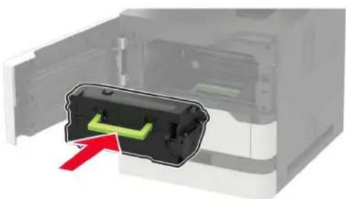LEXMARK MX822 - Värikasetin vaihtaminen - 4