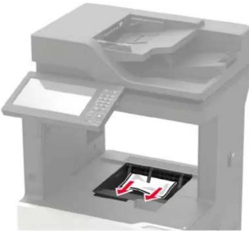 LEXMARK MX822 - Paperitukos lokeroissa - 15