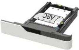 LEXMARK MX822 - Valinnaisen 550 arkin lokeron täyttäminen - 11