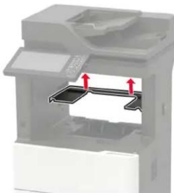 LEXMARK MX822 - Nidonnan tai rei'ityksen viimeistelijän asentaminen - 2