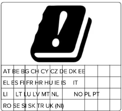 AT BE BG CH CY CZ DE DK EE EL ES FI FR HR HU IE IS IT LI LT LU LV MT NL NO PL PT RO SE SI SK TR UK (NI)