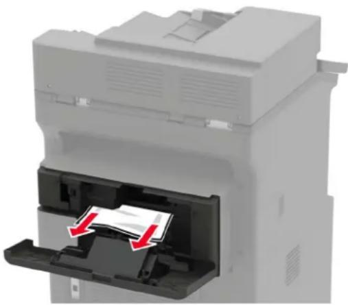 LEXMARK MX822 - Paperitukos nidonnan tai rei'ityksen viimeistelijässä - 1