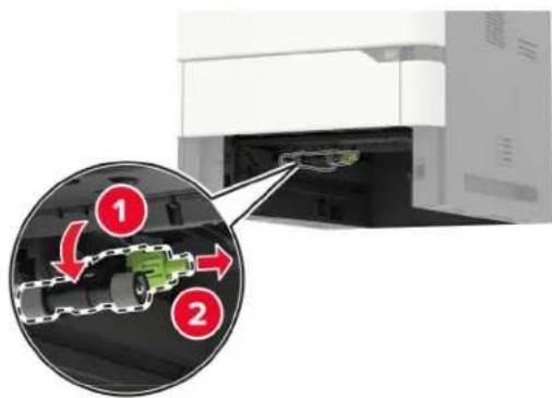 LEXMARK MX822 - Nostorullan vaihtaminen - 2