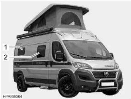 Hymer Grand Canyon (2023) - Avattavat ikkunat - 2
