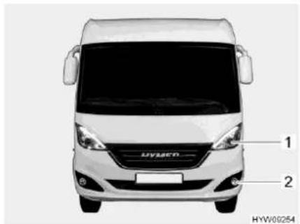 Hymer Exsis T (2022) - Valaistus etuosa - 2