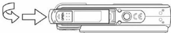 AGFAPHOTO DC-8338i - Close the battery cover. - 1