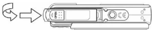 AGFAPHOTO DC-8338i - Close the battery cover. - 1