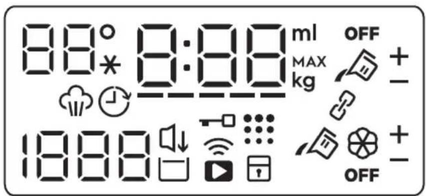 8:00 8:00 ml MAX kg OFF + 18:00