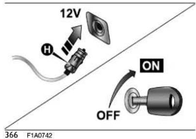 12V H ON OFF 366 F1A0742