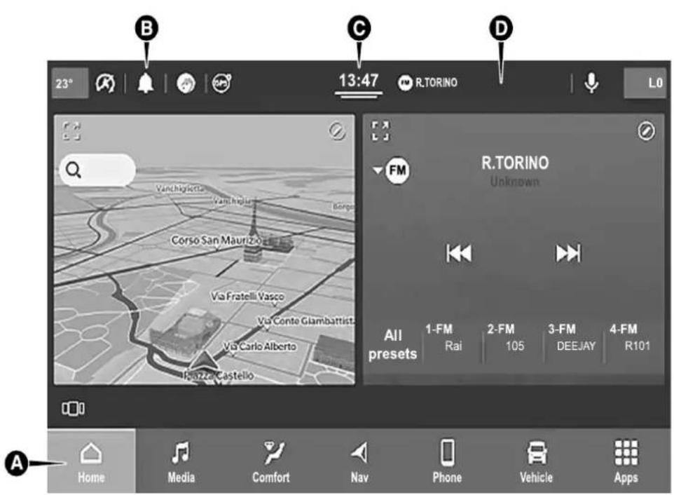 23° 13:47 R.TORINO L0 B C D Vanchiglio Vanchiglio Corso San Maurizio Via Fratelli Vasco Via Conto Giambattista Via Carlo Alberto Piazza Castello R.TORINO Unknown FM All presets 1-FM Rai 2-FM 105 3-FM DEEJAY 4-FM R101 Home Media Comfort Nav Phone Vehicle Apps