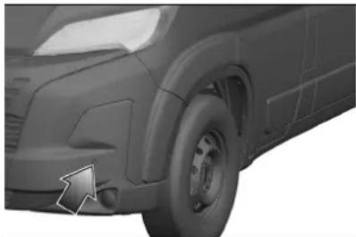 PEUGEOT Boxer (2025) - FORWARD CROSSING ALERT -JÄRJESTELMÄ (jalankulkijoiden/ pyöräillijöiden kuolleen kulman tunnistus) JA BSIS BLIND SPOT INFORMATION -JÄRJESTELMÄ (edessä olevan kuolleen kulman tunnistus) - 1